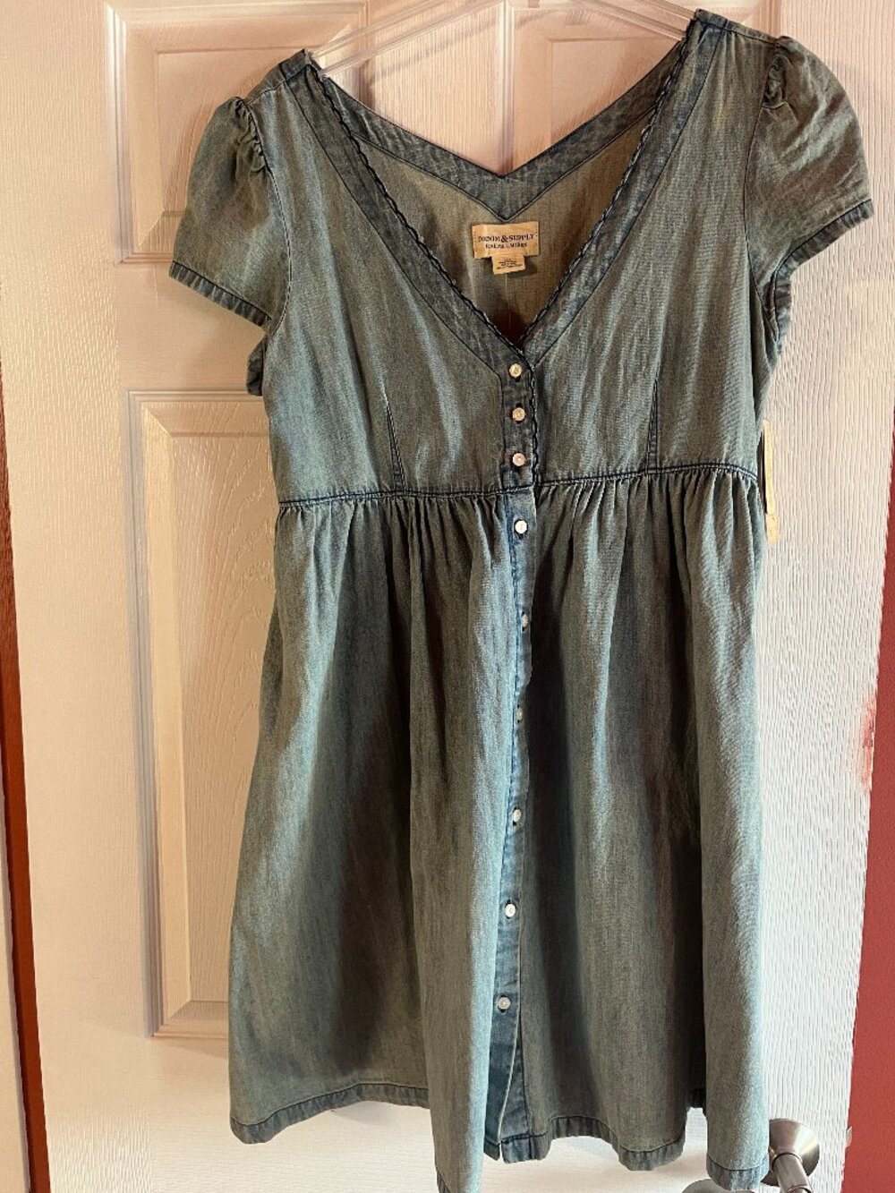 Ralph Lauren Denim Baby Doll Dress